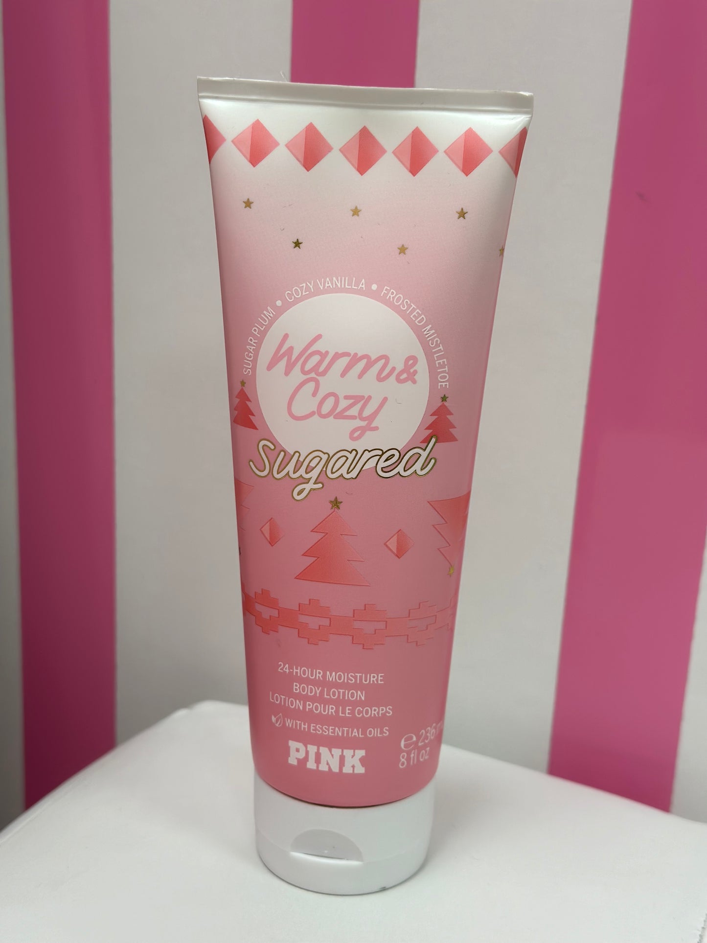 Pink Body Lotion ,,Warm&Cozy Sugared”